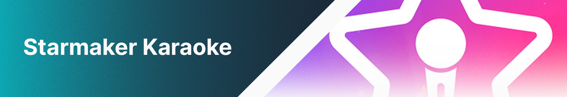 Starmaker karaoke banner